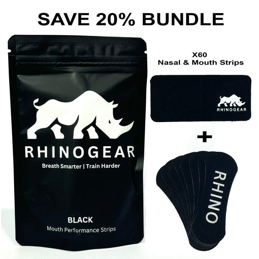 RHINO Bundle - 30 Nose Strips + 30 Mouth strips