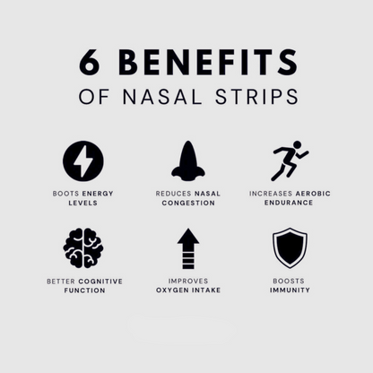 Nose Strips - Enhanced Breathing | 30 Pack